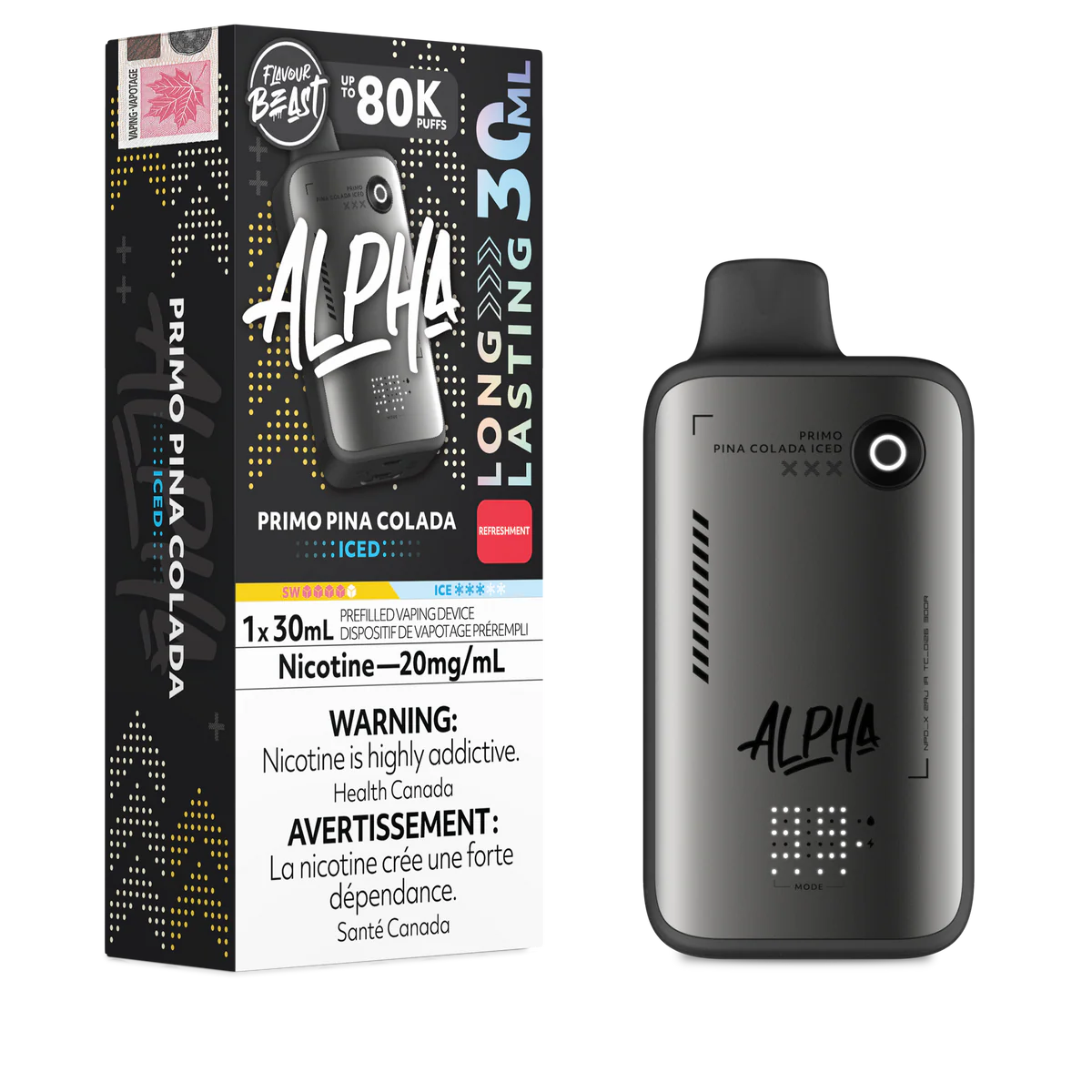 FLAVOUR BEAST ALPHA 80K DISPOSABLE