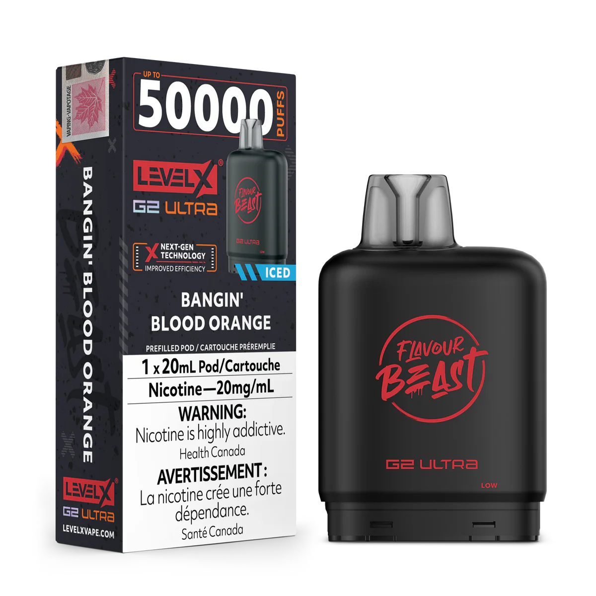 Level X G2 ULTRA 50K Puff Pod