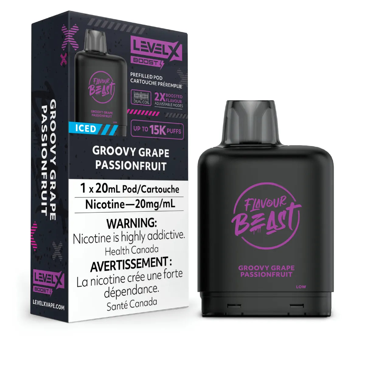Level X Boost - 25K Puff Pod