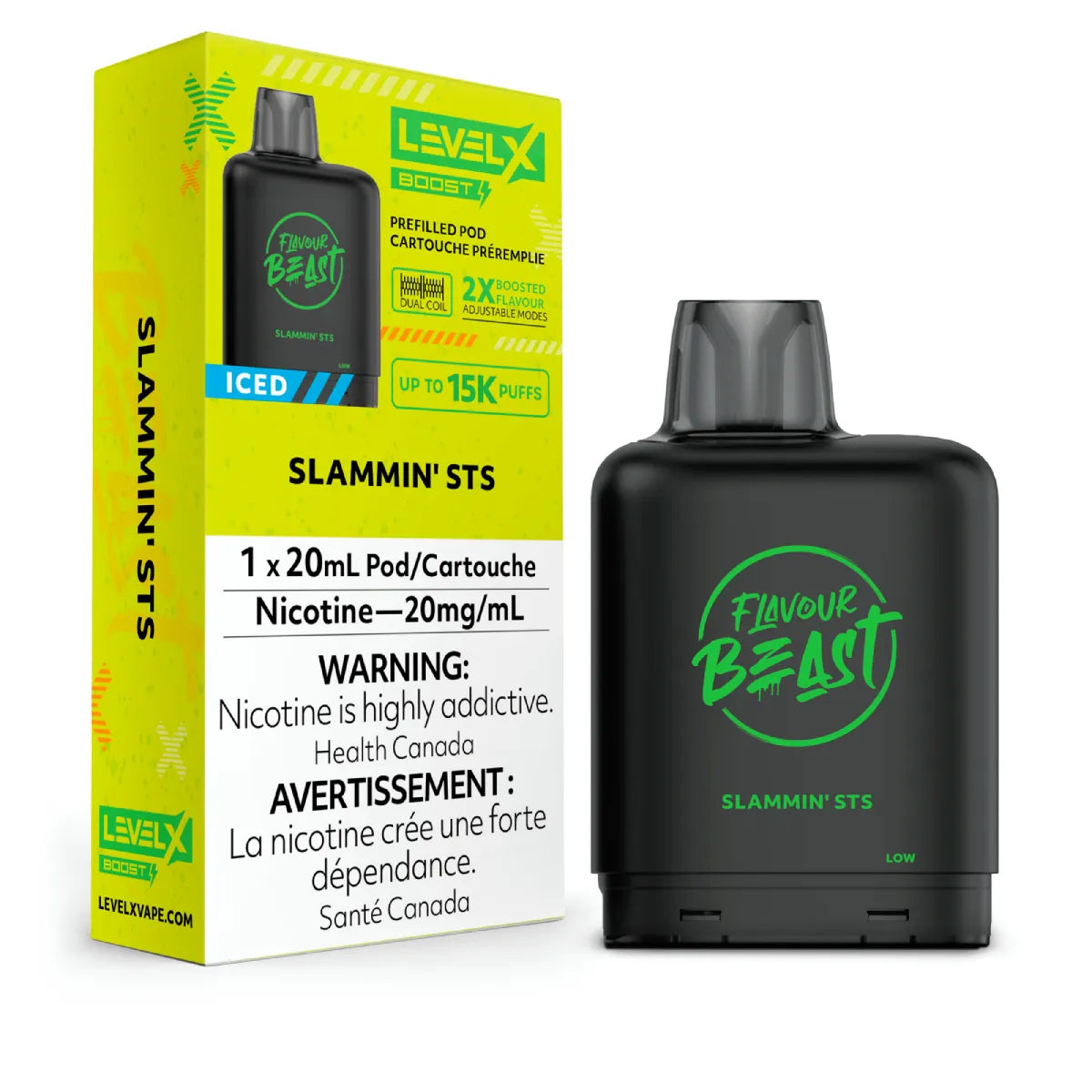 Level X Boost - 25K Puff Pod