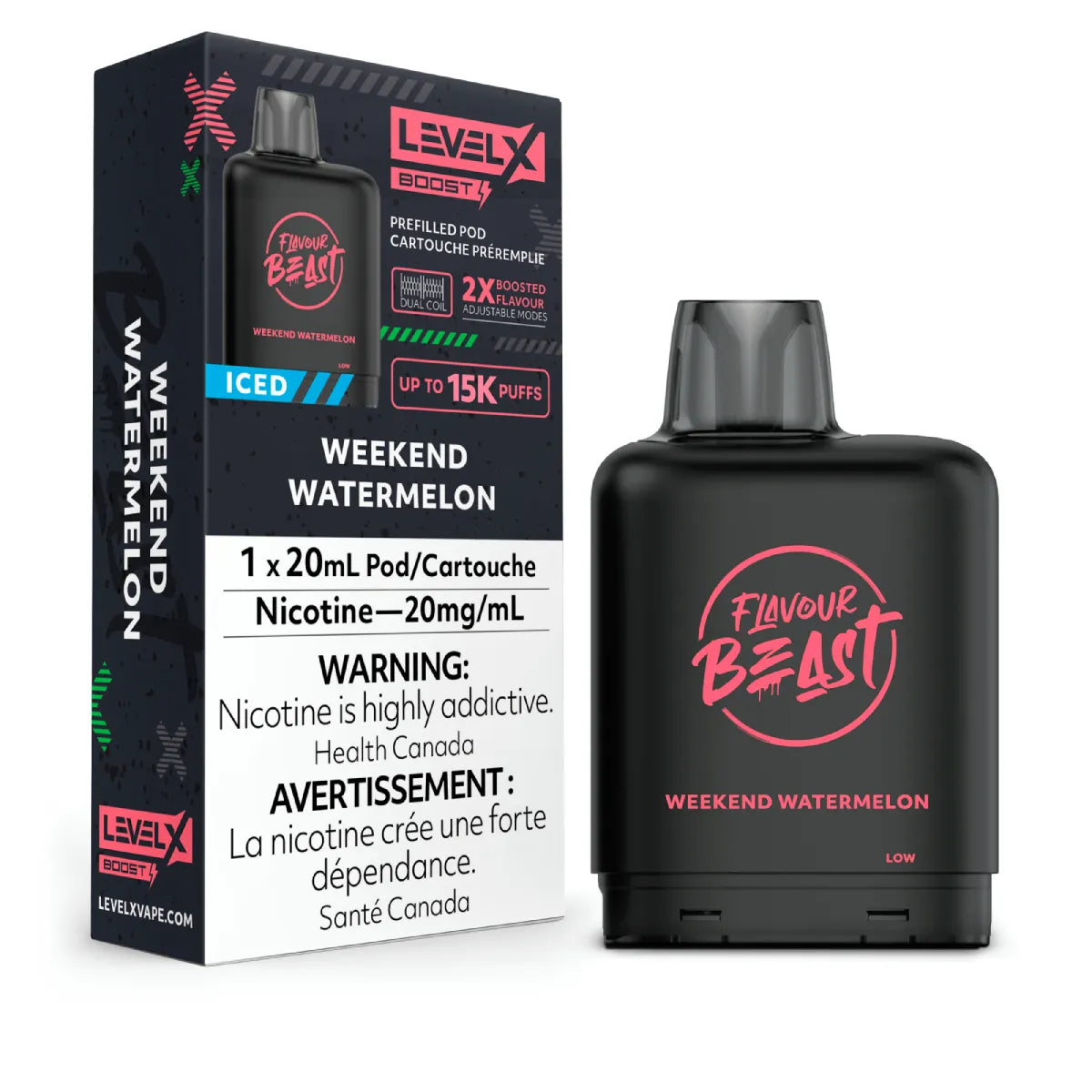 Level X Boost - 25K Puff Pod