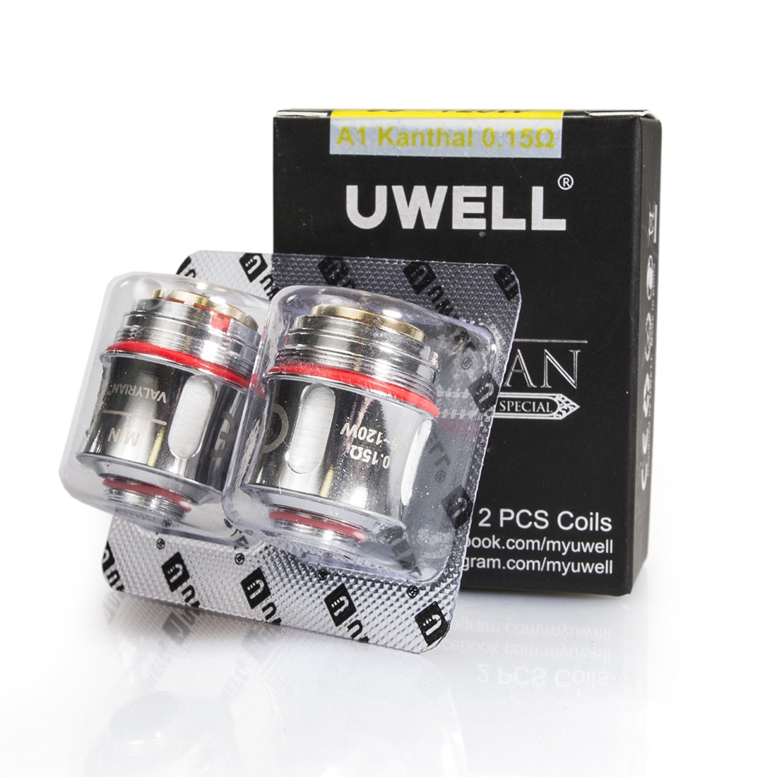 Uwell Valyrian Coil (2pk) - 0.15ohm